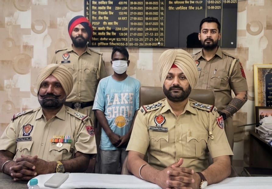 ਥਾਣਾ ਸਿਟੀ ਮੁਖੀ ਇੰਸਪੈਕਟਰ ਪਰਮਿੰਦਰ ਸਿੰਘ ਦੀ ਅਗਵਾਈ 'ਚ 40 ਨਸ਼ੀਲੀਆਂ ਗੋਲੀਆਂ ਸਣੇ 1 ਕਾਬੂ