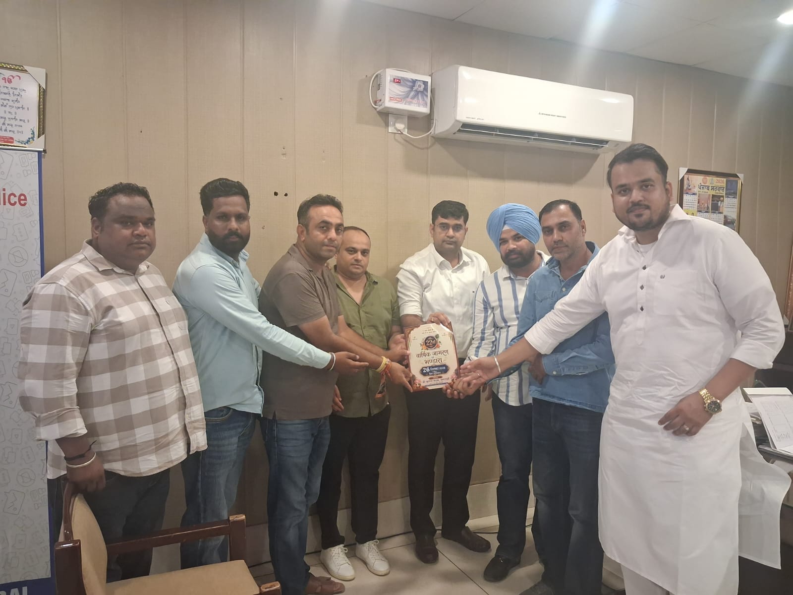 ਜਗਰਾਉਂ ਵਿੱਚ ਅੱਜ 22ਵਾਂ ਭਗਵਤੀ ਜਾਗਰਣ, ਪਵਿੱਤਰ ਜੋਤ ਦਾ ਆਗਮਨ