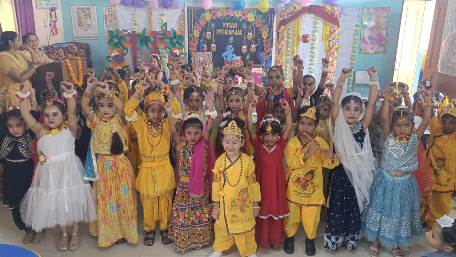 ਸਨਮਤੀ ਵਿਮਲ ਜੈਨ ਸਕੂਲ ਜਗਰਾਓਂ ਵਿੱਚ ਸ਼ਰਧਾ ਨਾਲ ਮਨਾਈ ਜਨਮ ਅਸ਼ਟਮੀ